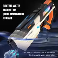 Pistolet à eau automatique entièrement électrique, jouet portable pour enfants