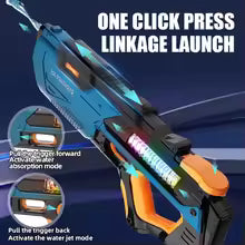 Pistolet à eau automatique entièrement électrique, jouet portable pour enfants